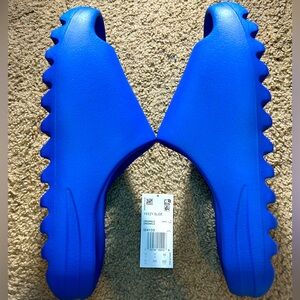 Adidas Yeezy Slides Azure - NEGOTIABLE - BRAND NEW